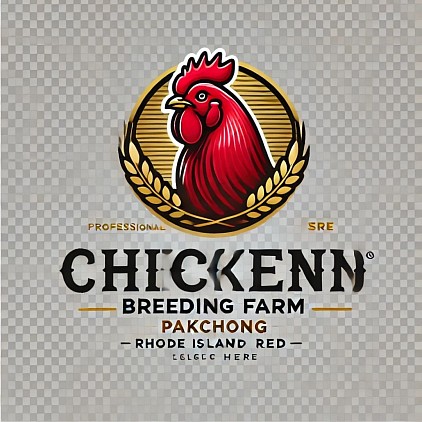 Rhode island red chicken farm in Thailand